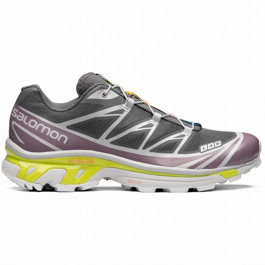 Salomon Xt-6 Kadın Koşu Ayakkabısı Koyu Gri/Mor [TTC3755SI]